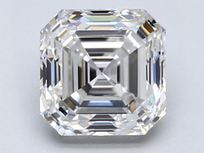 1.51-Carat Asscher Cut Diamond  Very Good Cut | E Color | VVS1 Clarity