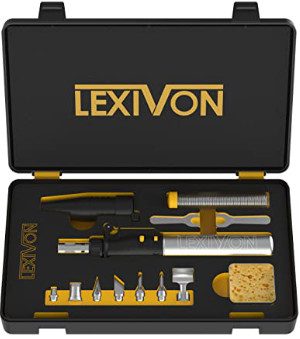 LEXIVON Butane Soldering Iron Multi-Purpose Kit