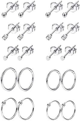 REVOLIA Stainless Steel Earring For Tragus Piercing