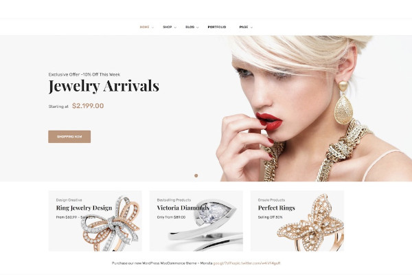 online jewelry store website