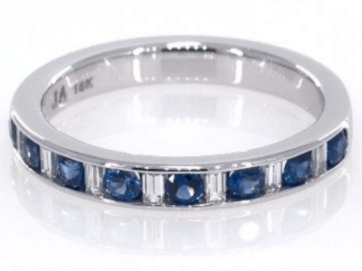 James Allen 18K Sapphire Ring