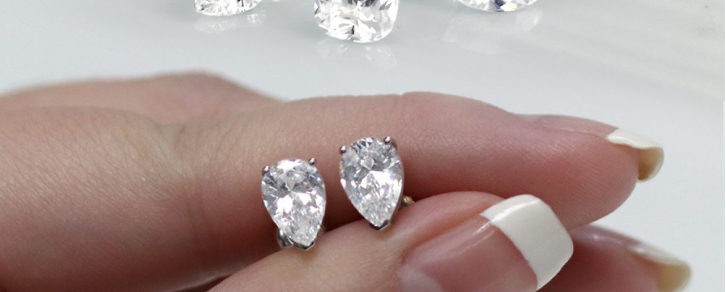 Where to Buy the Best Lab-Created Diamond Stud Earrings