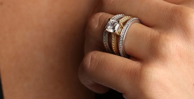 How to Stack Rings: Wearing Your Wedding Bling With Style