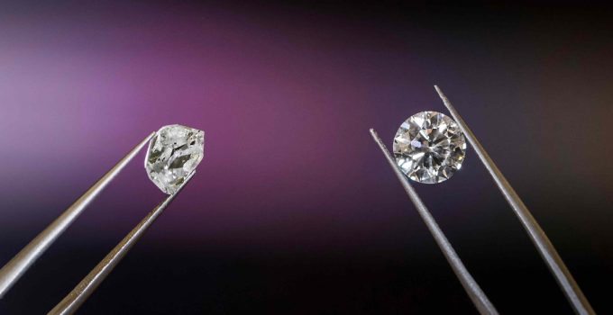 Lab-Grown Diamond vs White Zircon
